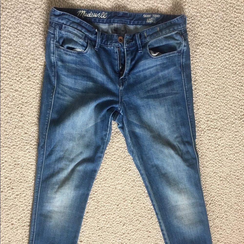 Madewell Women's Skinny Jeans - Blue